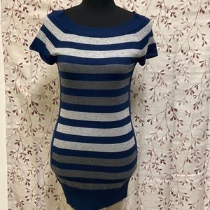 Heart-N-Crush - Cap Sleeve Pullover Scoop Neck Sweater